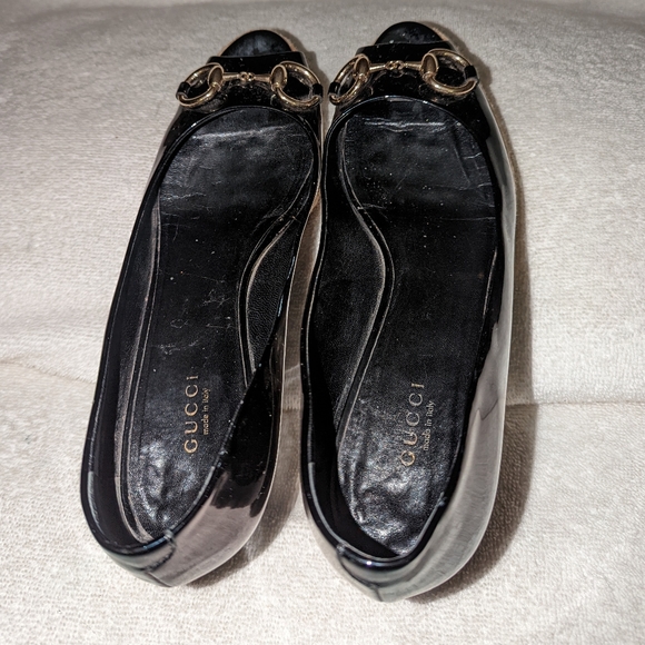 Gucci Horsebit wedges platform prep toe pumps. Size 39 - Picture 2 of 11